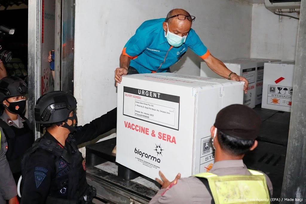 Indonesië begint 13 januari op grote schaal te vaccineren