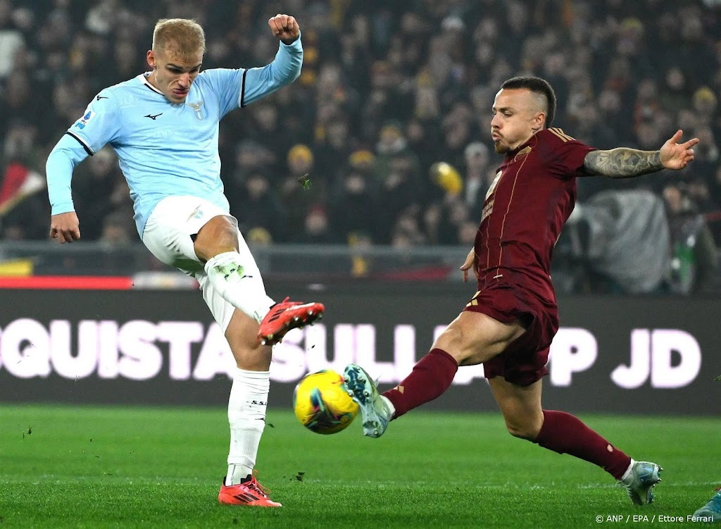AS Roma klopt rivaal Lazio en vindt weg onder Ranieri omhoog