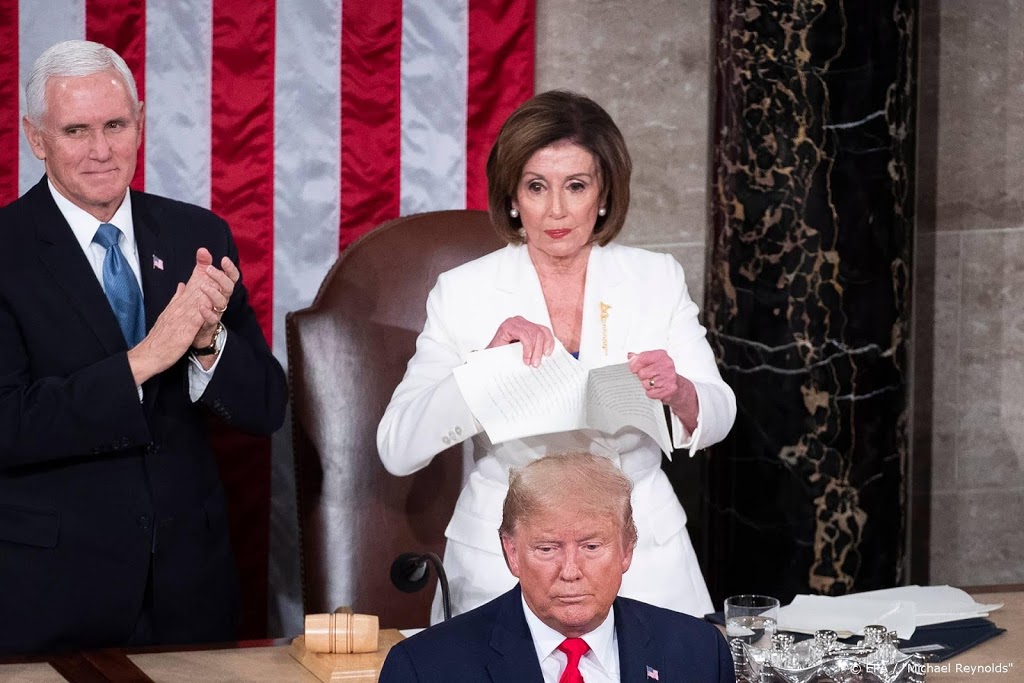 'Voorzitter van het Huis Pelosi zette Congres te schande'