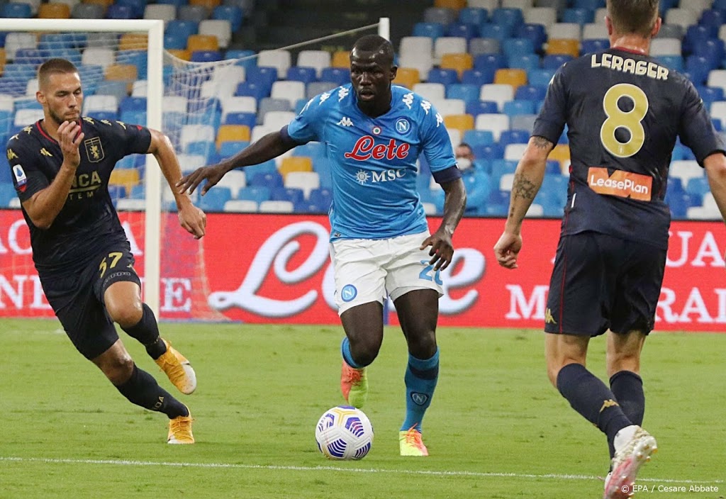 Verdedigers Koulibaly en Ghoulam van Napoli hebben corona