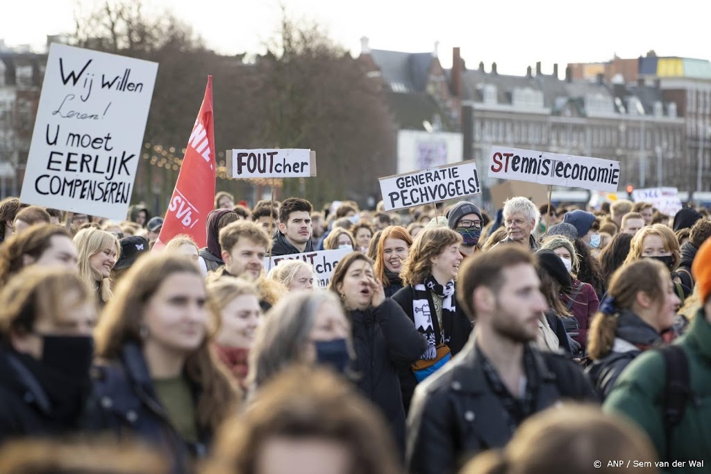 Grote animo voor betoging voor meer compensatie leenstelsel