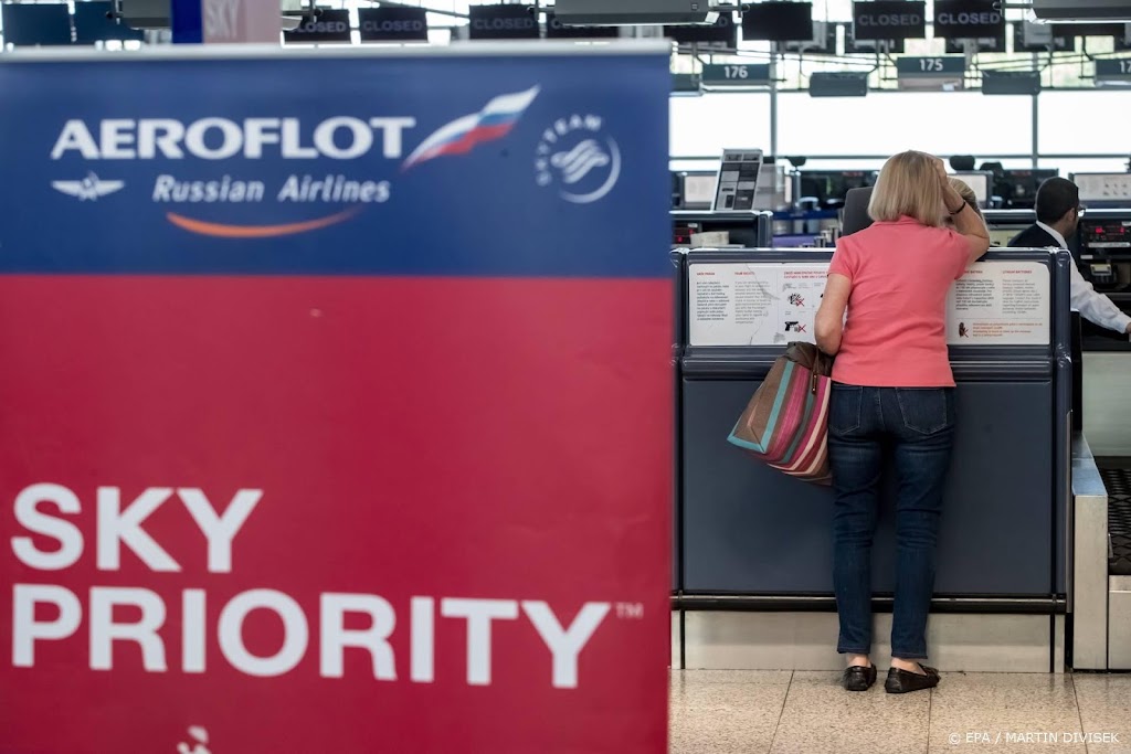 Aeroflot vliegt vanaf 8 maart niet meer buiten Rusland