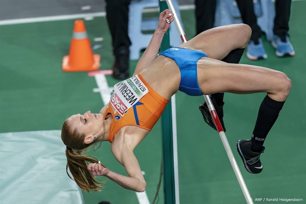Weerman stunt met zilver bij het hoogspringen op EK indoor