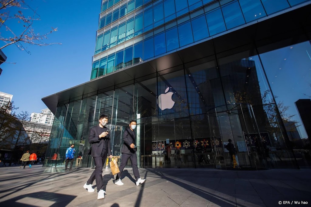 Omzetdaling voor iPhone-maker Foxconn, ondanks heropening China