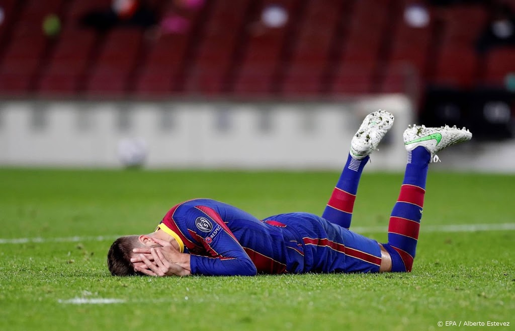 Barcelona zonder Piqué en Roberto tegen Real Valladolid