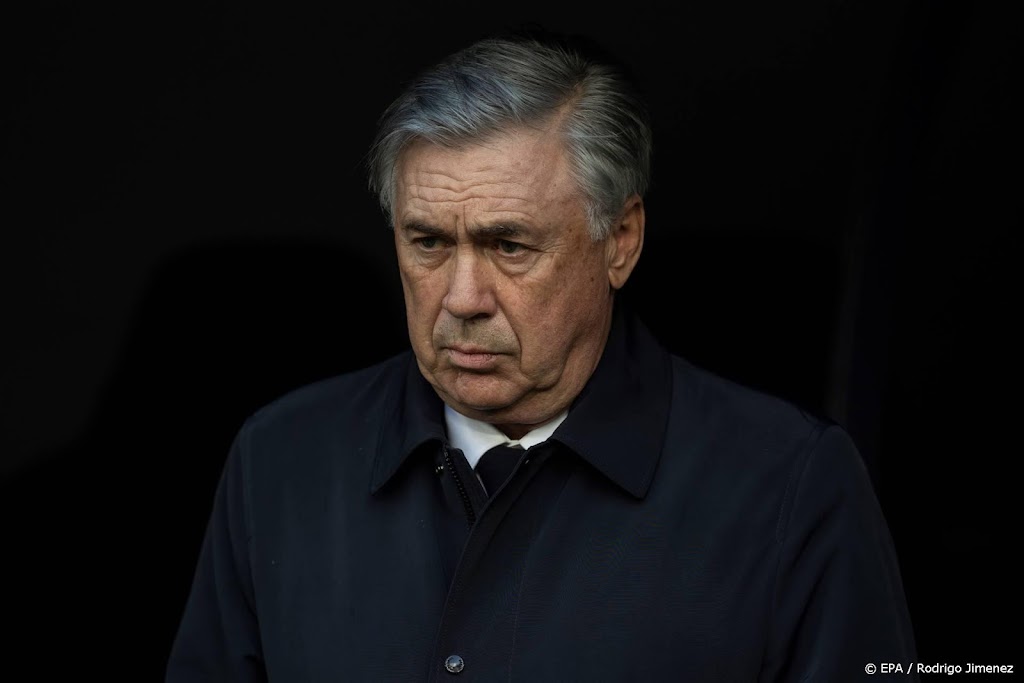 Real Madrid reist zonder positieve trainer Ancelotti naar Londen