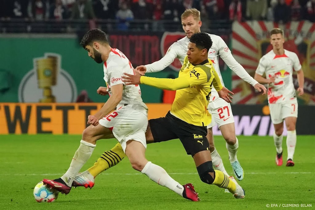 Leipzig schakelt Borussia Dortmund uit in Duitse voetbalbeker