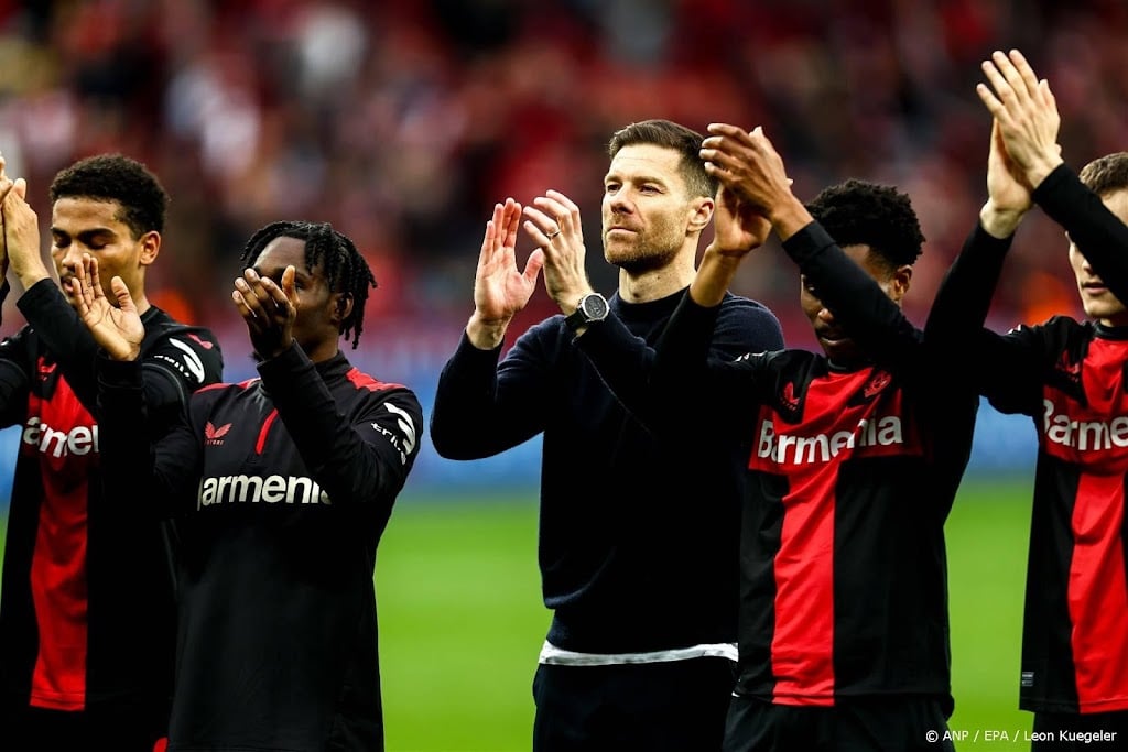 Titel nadert voor Leverkusen, maar trainer Alonso juicht nog niet
