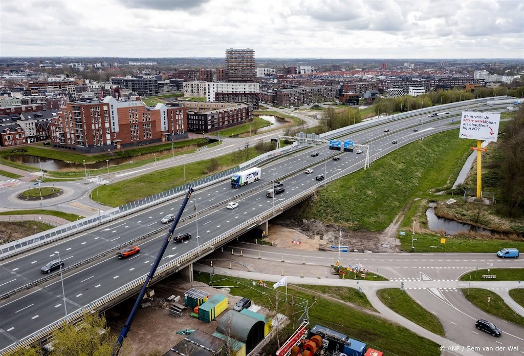 A7 bij Purmerend nog rustig, maandag kans op grote verkeershinder