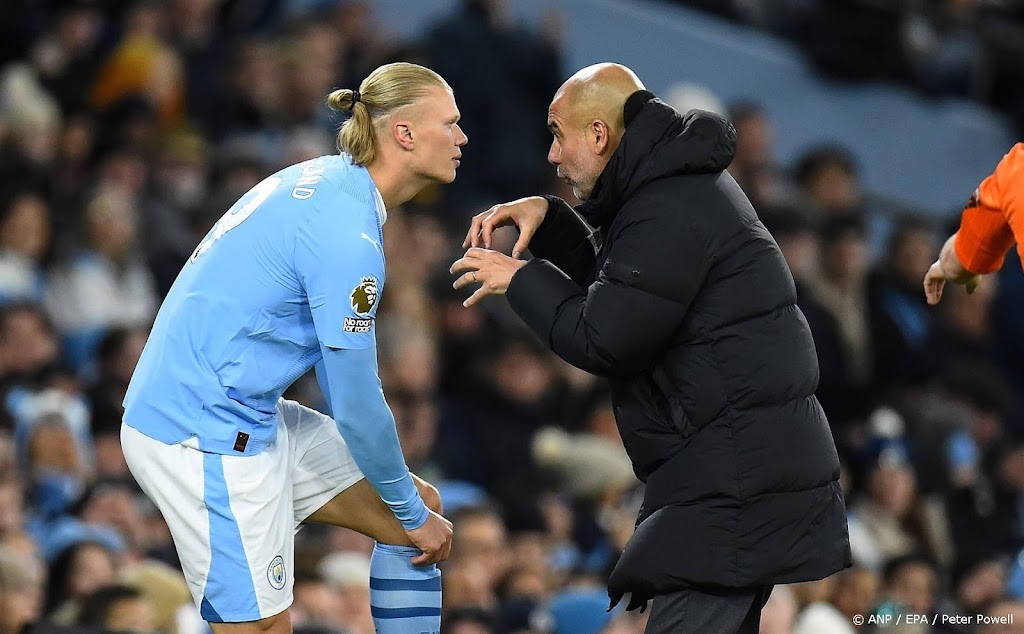 Guardiola dubt over speelminuten Haaland en De Bruyne in Londen