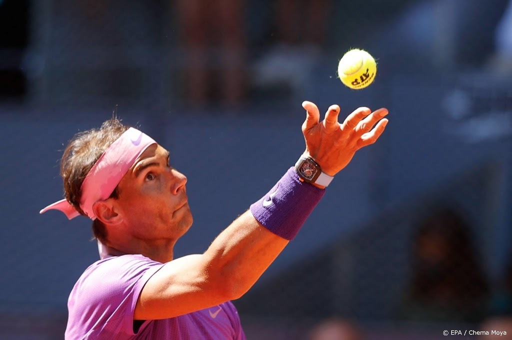 Nadal gunt jonge landgenoot Alcaraz in Madrid slechts drie games