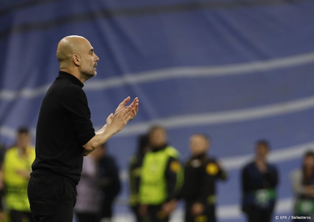 Trainer Guardiola staat voor een paar slechte dagen met City