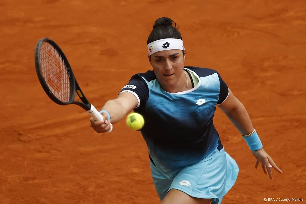 Tunesische tennisster Jabeur schrijft geschiedenis in Madrid