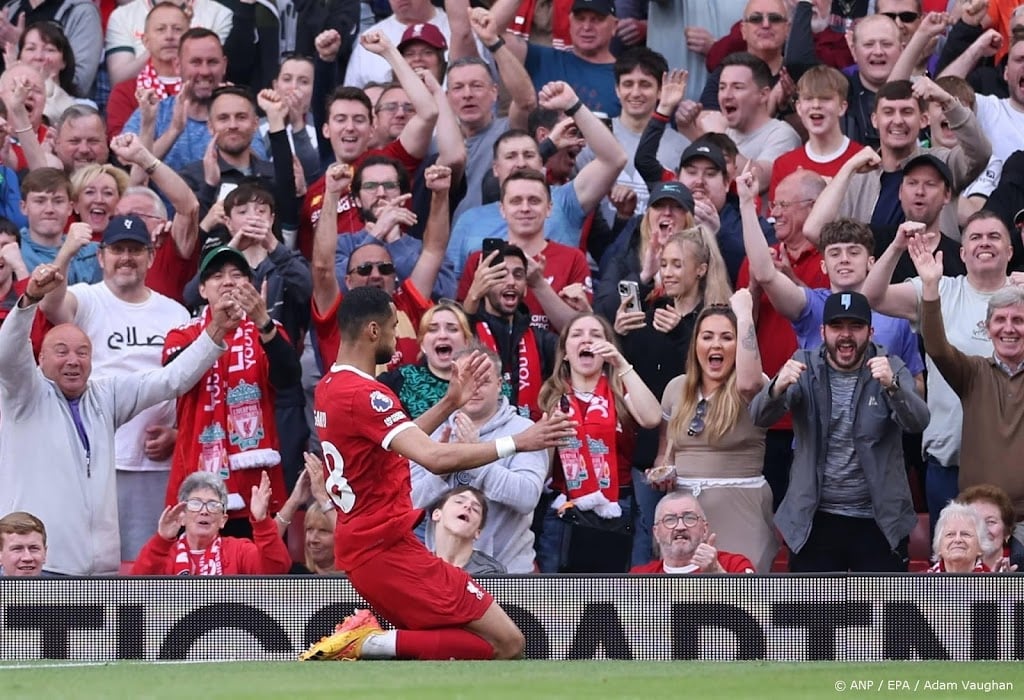 Gakpo draagt bij aan overtuigende 4-2-zege van Liverpool op Spurs