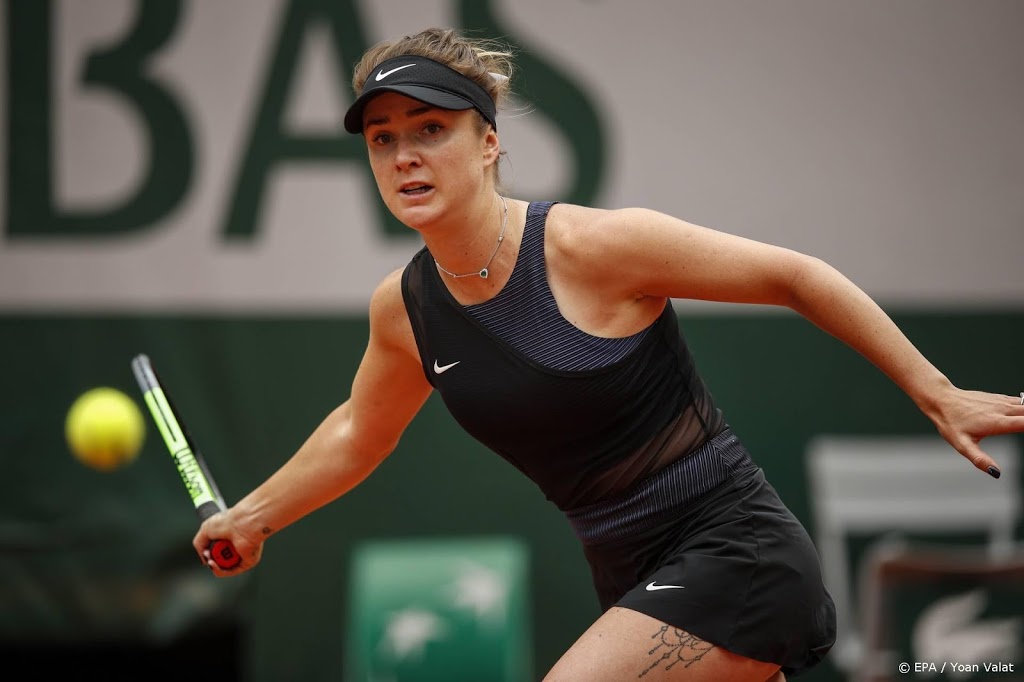 Ook Svitolina vroegtijdig klaar op Roland Garros