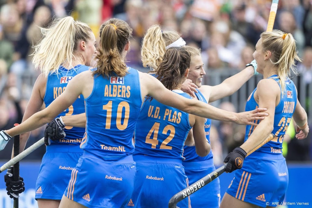 Hockeysters winnen in Pro League nu wel van Engeland