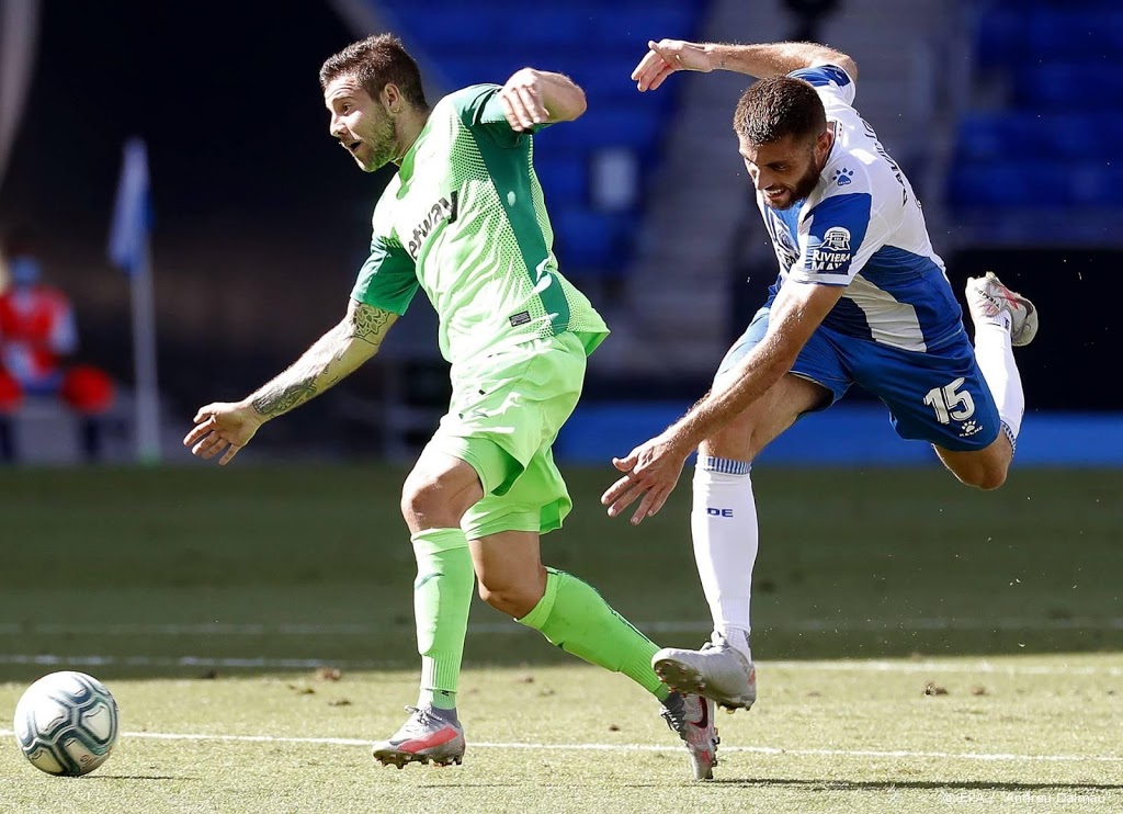 Espanyol vrijwel gedegradeerd na nederlaag tegen rivaal Leganés