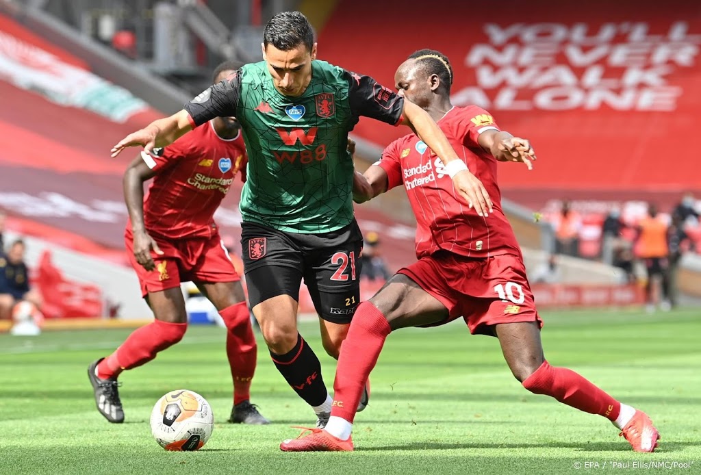 Liverpool met moeite langs Aston Villa