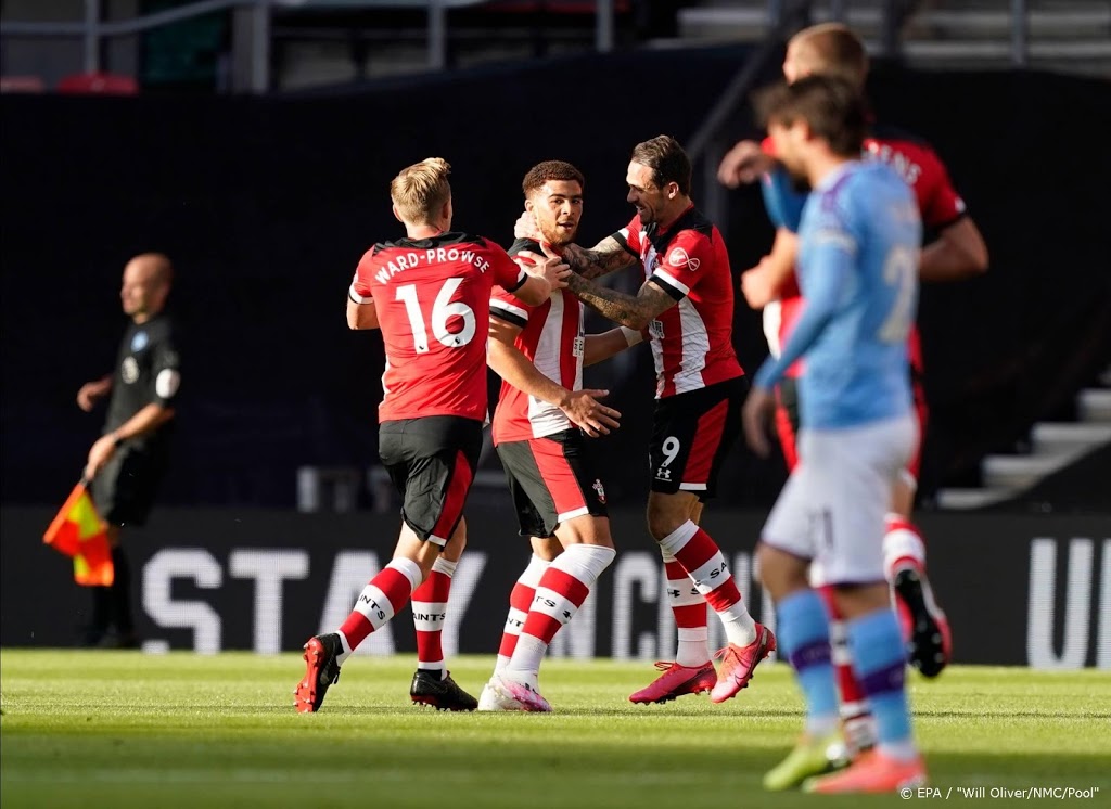 Manchester City verrassend onderuit bij Southampton
