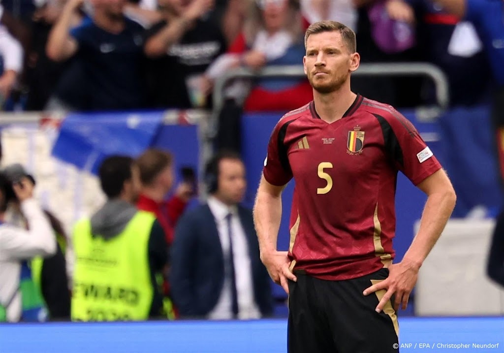 Recordinternational Vertonghen (37) stopt bij België