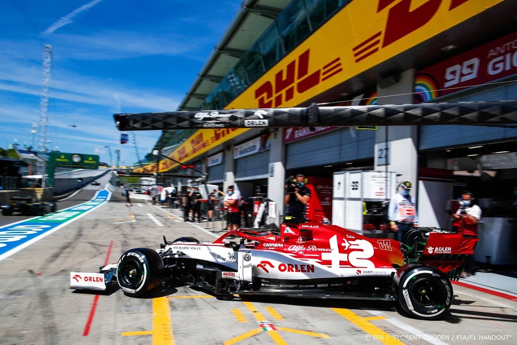 Kubica ook in eerste vrije training op Silverstone bij Alfa Romeo