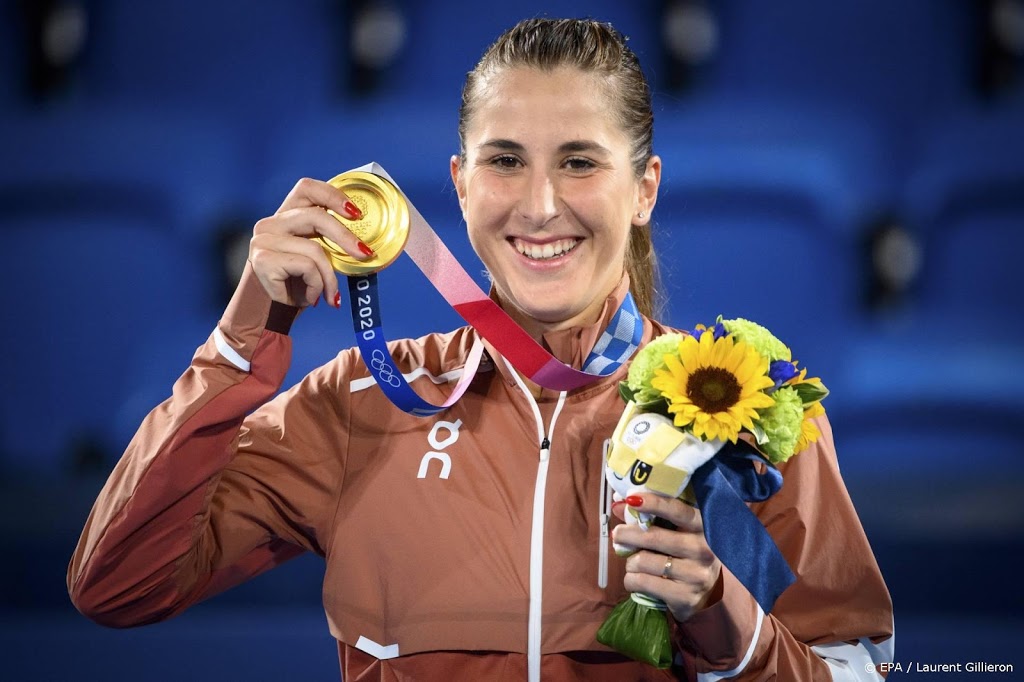 Olympisch tenniskampioene Bencic meldt zich af voor Montreal