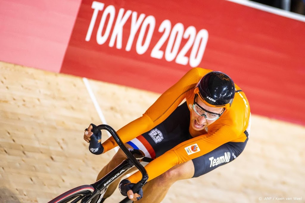 Baanwielrenner Van Schip eindigt als zesde op olympisch omnium