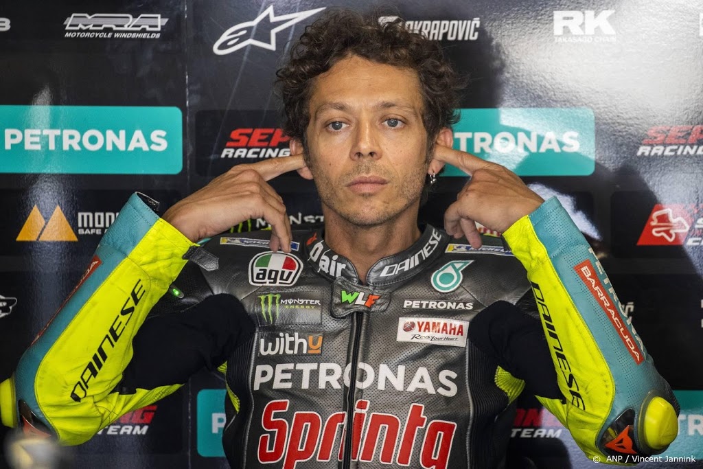 Motorcoureur Rossi kondigt afscheid van MotoGP aan