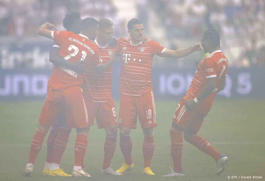 Bayern verslaat Eintracht Frankfurt bij start Bundesliga met 6-1