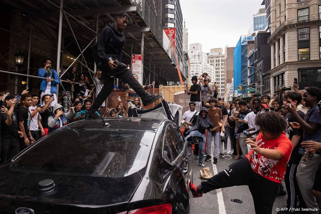 Rellen barsten los in New York door weggeefactie van influencer