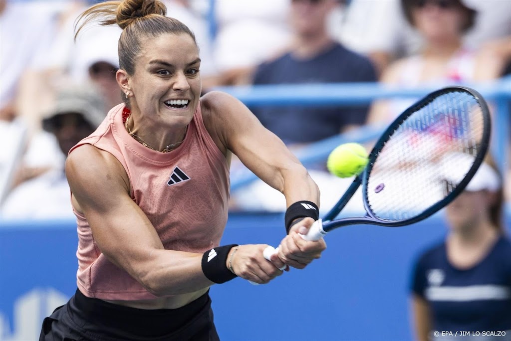 Griekse tennisster Sakkari als eerste naar finale in Washington