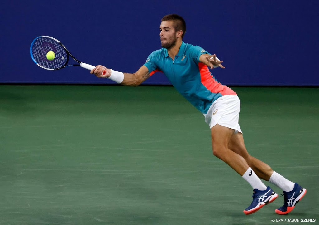 Coric schakelt Tsitsipas uit in derde ronde US Open