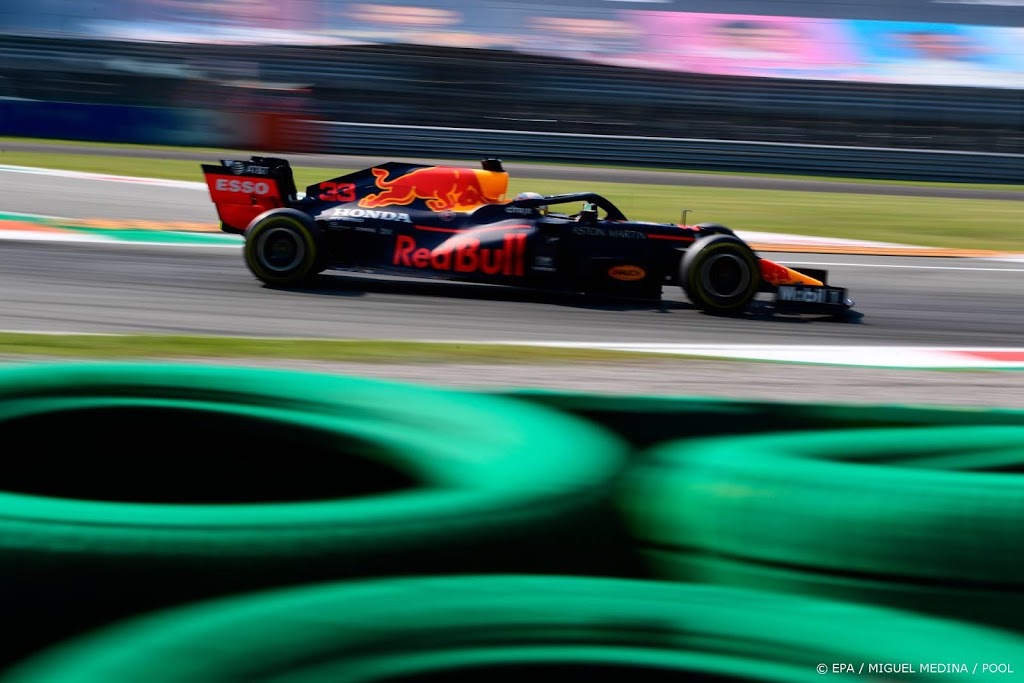 Verstappen zesde in derde training Monza