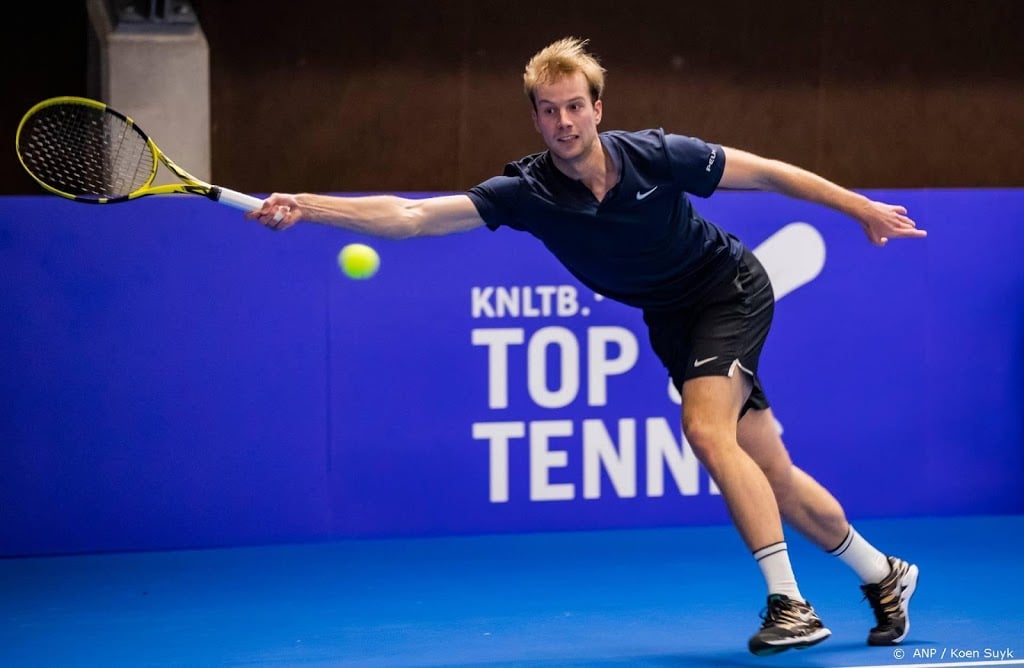 Tennissers Van de Zandschulp en Griekspoor uitgeschakeld