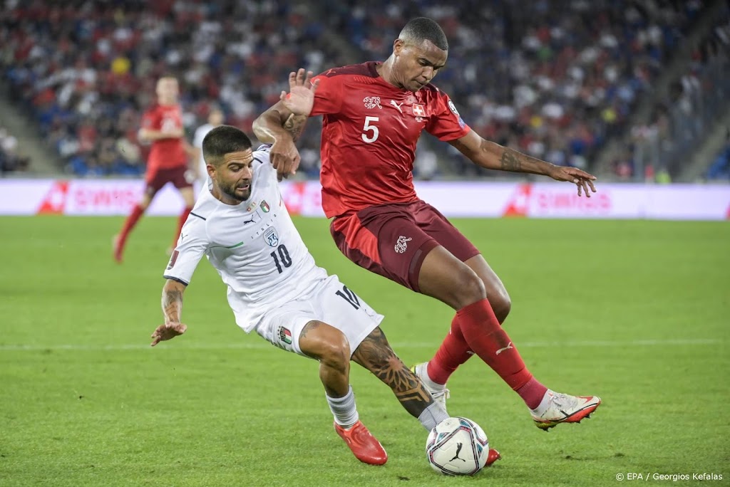 Europees kampioen Italië speelt gelijk tegen Zwitserland