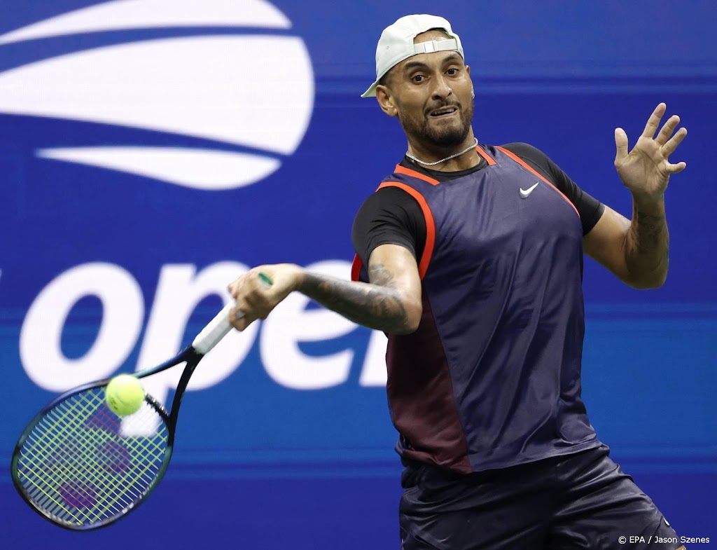 Tennisser Kyrgios wil mensen die dicht bij hem staan trots maken