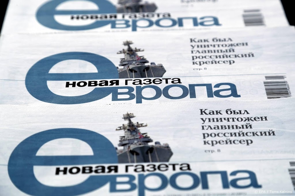 Russische krant Novaja Gazeta verliest mediavergunning