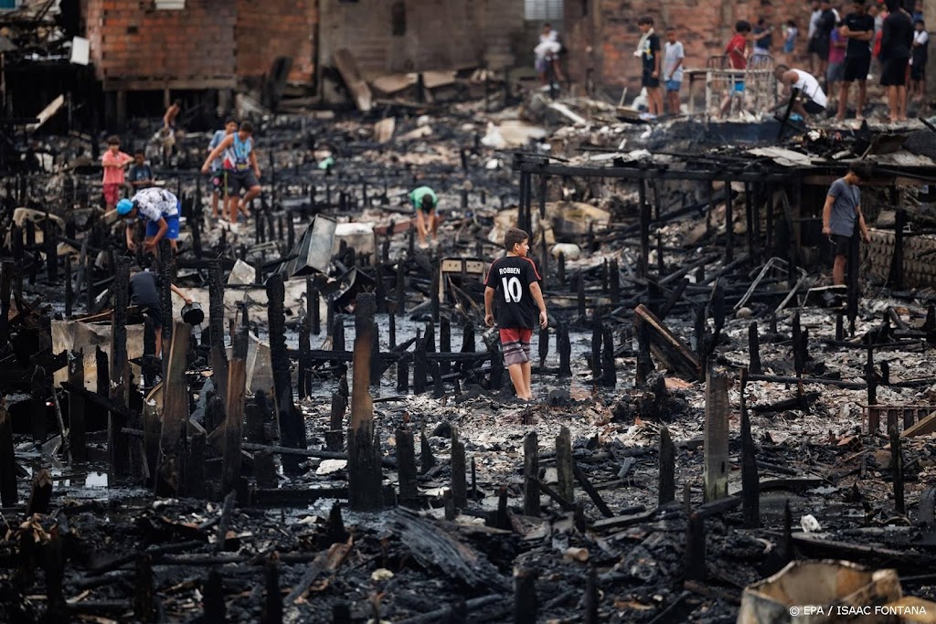 Doden door orkaan en overstromingen in Zuid-Brazilië