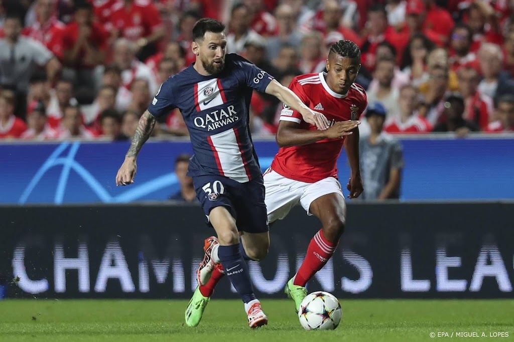 Geen winnaar bij topper tussen Benfica en Paris Saint-Germain