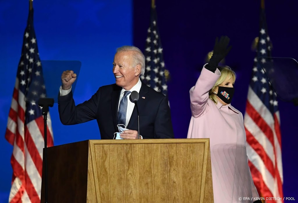 Media VS: Biden op 264 kiesmannen, Trump op 213