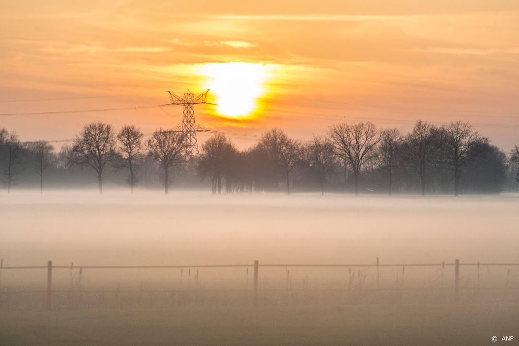 Dichte mist in Limburg en andere delen van het land