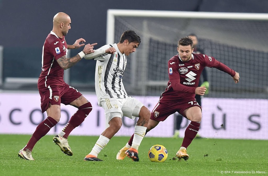 Juventus in slotfase alsnog langs Torino