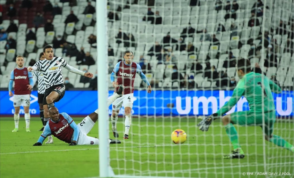 Manchester United na rust langs West Ham