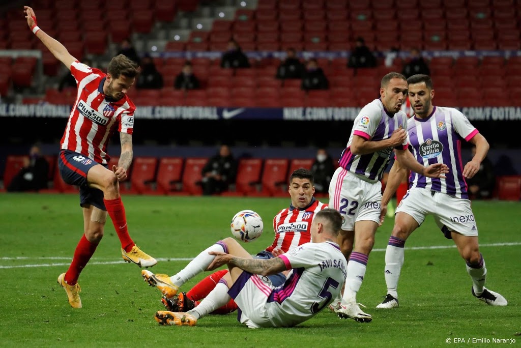 Atlético Madrid koploper na zege op Valladolid