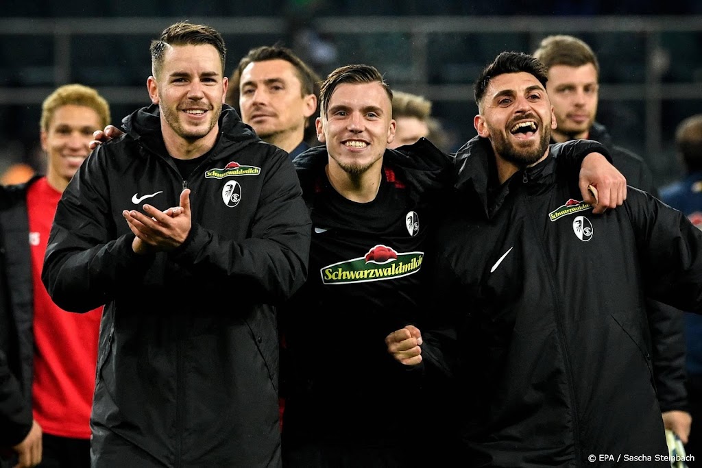 Freiburg scoort zes keer in één helft tegen Mönchengladbach