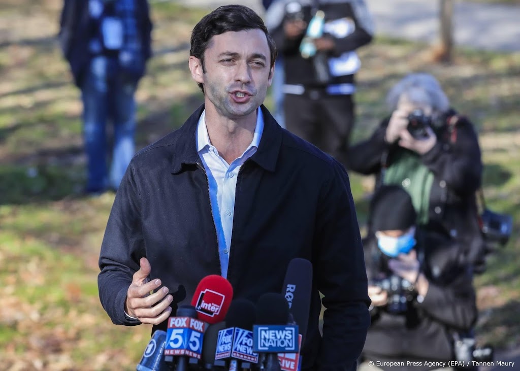 Democraat Ossoff roept zich uit tot winnaar senaatsverkiezing
