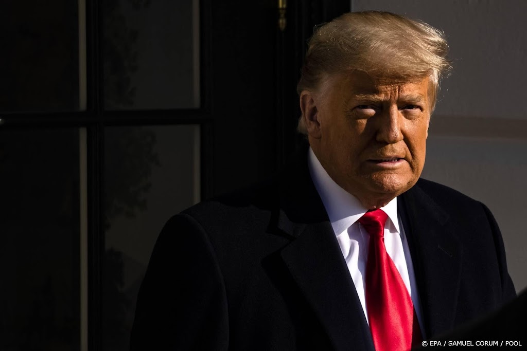 Trump beschuldigt 'theatrale' Biden van zaaien verdeeldheid
