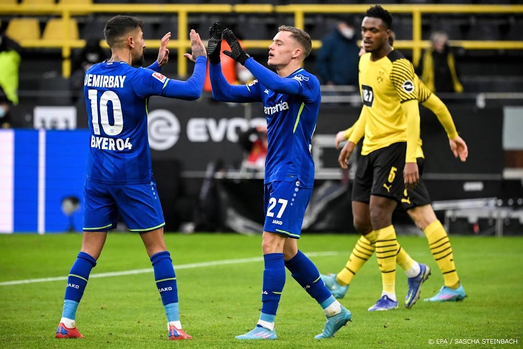 Dortmund in Duitse topper hard onderuit tegen Bayer Leverkusen