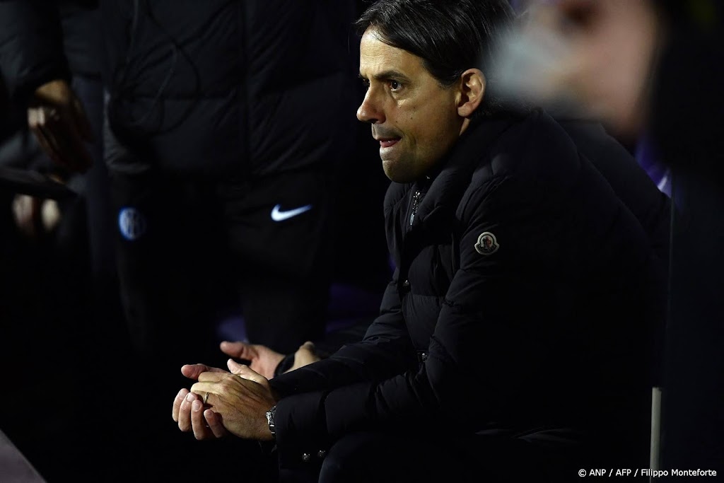 Inter-trainer Inzaghi mist uitduel met AS Roma door schorsing