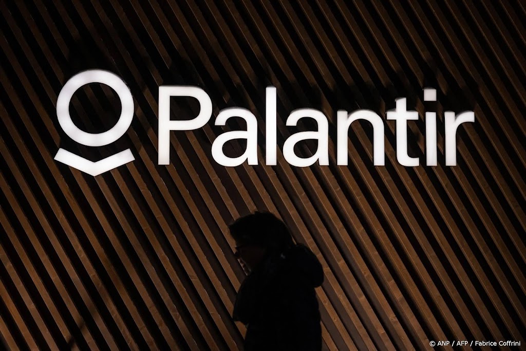 Data-analysebedrijf Palantir fors hoger op Wall Street na cijfers